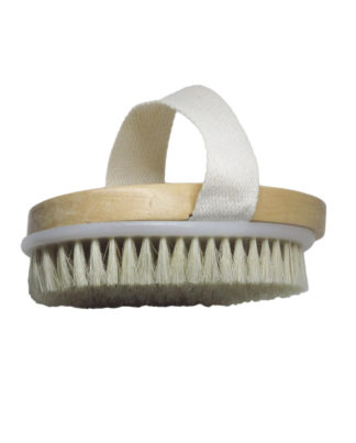 Natural boar Bristle Dry skin body Brush