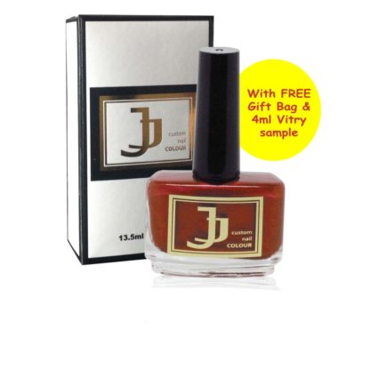 FINGA-NAILS - JJ Custom Colour Salsa Red luxury nail enamel