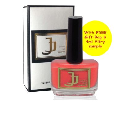 FINGA-NAILS - JJ Custom Colour Summer Coral luxury nail enamel