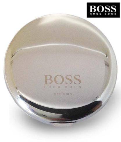 Hugo Boss Essence de Femme Silver tone Compact Handbag Mirror