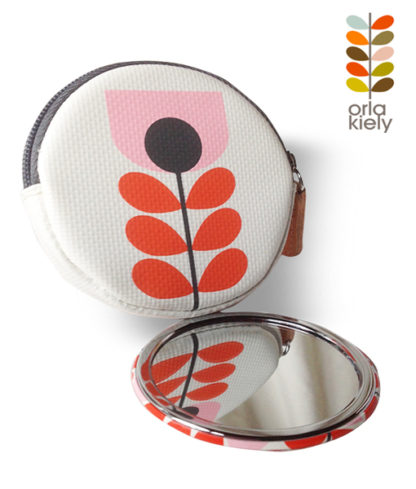 Orla Kiely Coin Purse -Compact mirror