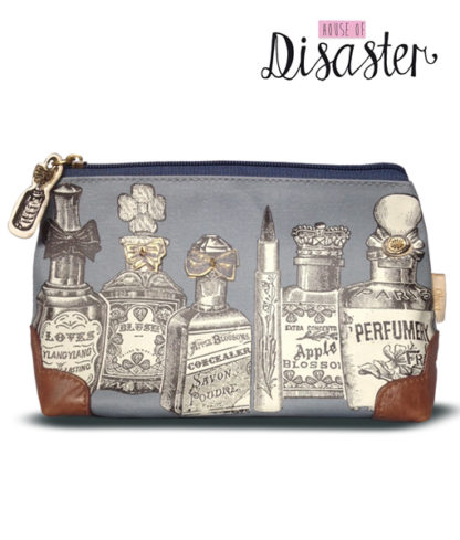 Disaster Designs Vintage Boudoir Print Makeup Bag