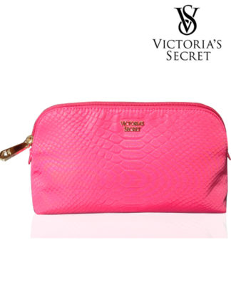 Victoria’s Secret soft case Cerise Pink makeup bag