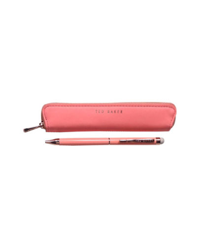 TED BAKER Coral Stylus Ballpoint Pen and Case