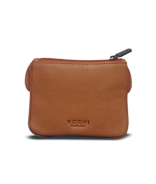 Yoshi - Dog Walk Leather Card & Coin Purse – Leather Jacket Company