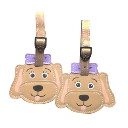 Voyager Funky Dog luggage tags
