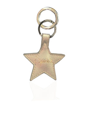 Katie Loxton Gold Star shape SPARKLE keyring