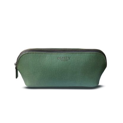 OSPREY LONDON Mint Green small makeup brush case - finga-nails