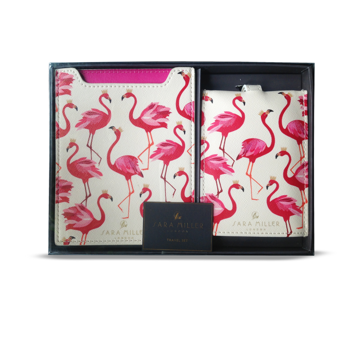 flamingo luggage set