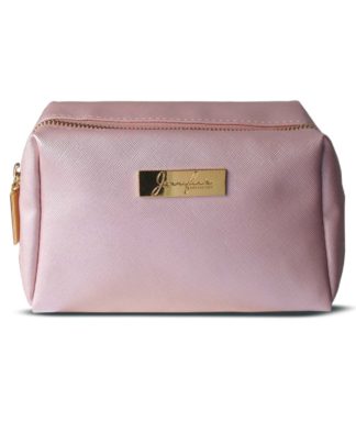 Jennifer's Collection Pink Cube Cosmetic Bag