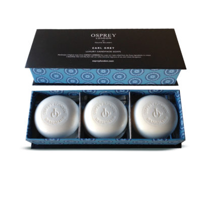 OSPREY London Earl Grey Luxury Soap collection