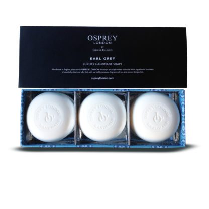 OSPREY London Earl Grey Luxury Soap collection