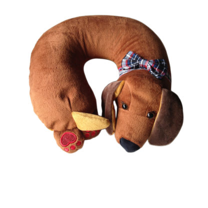 Dachshund Travel Neck Pillow Support