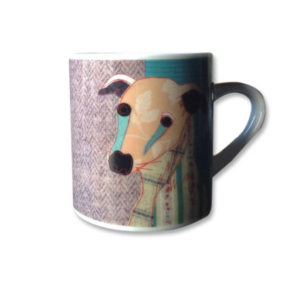 Carola Van Dyke Poochies Mr Whippet Mug