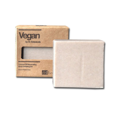 Vegan Coconut Exfoliating Soap | Dr Botanicals