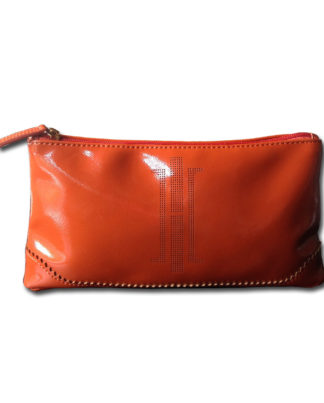 HOBBS Hadley Wash Bag | Pumpkin Orange