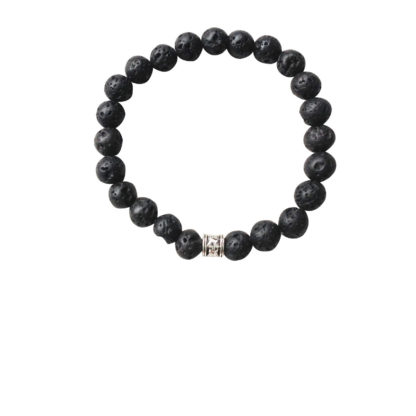 Black Lava Stone Bracelet