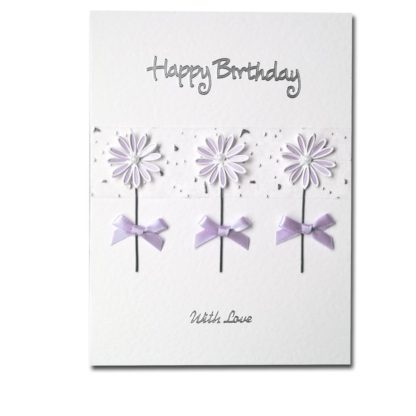 Lilac Aster Katie Card