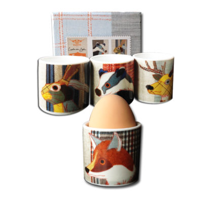 Beasties Egg Cup Set | Carola Van Dyke