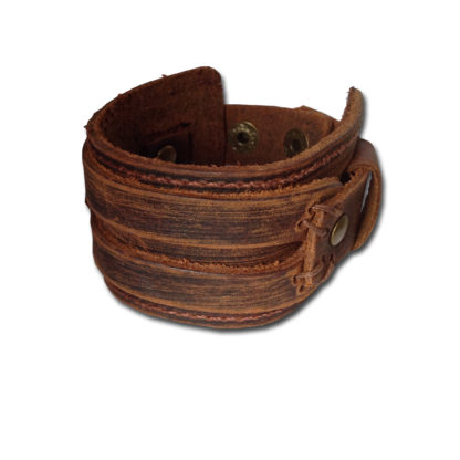 Rawhide Leather Cuff Bracelet