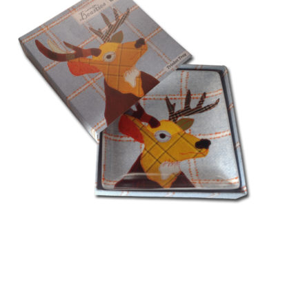 Mr Stag Trinket Tray | Beasties Magpie Carola Van Dyke