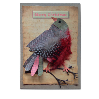 Rustic Robin 3D Card