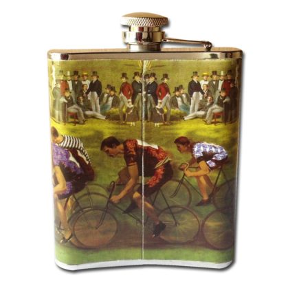 TED BAKER Hip Flask | Cycle race Design Reverse view