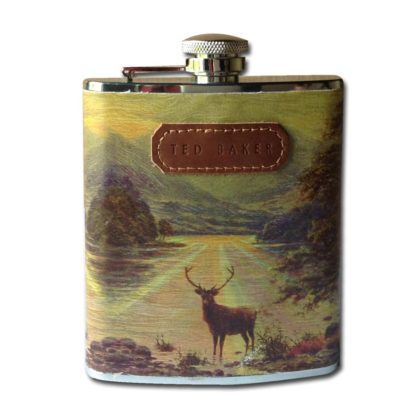 TED BAKER Hip Flask | Highland Stag